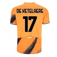 Atalanta Charles De Ketelaere #17 Tretí futbalový dres 2025-26 Krátky Rukáv